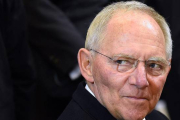 Wolfgang Schäuble, en la reunión del Eurogrupo del pasado día 20.-Foto:   AFP / EMMANUEL DUNAND