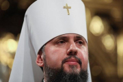 Epifaniy (Serhiy Dumenko), nuevo patriarca de la iglesia ortodoxa ucraniana.-EFE / MIKHAIL PALINCHAK