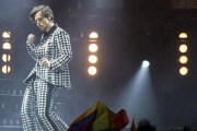 Harry Styles, en el Palau Sant Jordi.-JORDI COTRINA