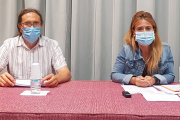 Elías Tristán y Cristina Valderas. ECB