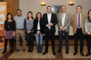 Imagen de los candidatos de Ciudadanos por Burgos al Congreso y al Senado.-ISRAEL L. MURILLO