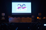 Asamblea de Òmnium Cultural en el Teatre Victòria de Barcelona-ALBERT BERTRAN