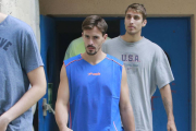 Rafa Huertas durante la pretemporada del San Pablo Inmobiliaria.-RAÚL G. OCHOA