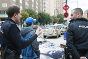 Agentes de la Policía Nacional durante una intervención.-R.G.O.