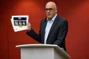El ministro venezolano de Información, Jorge Rodríguez.-FEDERICO PARRA (AFP)