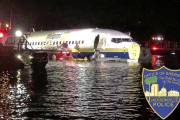 El avión, un Boeing 737, que ha acabado en un río en Florida-AP