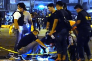 La policía indonesia investiga lo sucedido tras la explosión causada por un terrorista suicida en Jakarta.-BAY ISMOYO