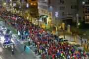 Imagen de la carrera a su paso por la avenida de Cantabria.-SANTI OTERO