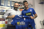 El guardameta asturiano Dani Barrio firmó el pasado verano por dos años con el UDMelilla-UD Melilla
