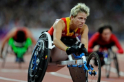 La atleta belga Marieke Vervoort competirá en los Juegos Olímpicos de Río de Janeiro.-EL PERIÓDICO