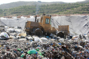 Imagen del vertedero de Abajas.-RAÚL G. OCHOA