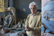 Antoni Pitxot, el verano pasado en su casa de Cadaqués.-Foto: AGENCIAS