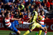 Imagen del partido Granada-Numancia (0-0), de la última jornada de Liga.-TWITTER / GRANADA CF