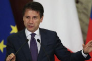 El primer ministro italiano, Giuseppe Conte.-AP / SERGEI CHIRIKOV