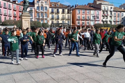 Celebración del Día Internacional del Síndrome de Down en la Plaza Mayor de Burgos. D. S. M.