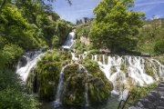 Imagen de la cascada de Orbaneja del Castillo. ISRAEL L. MURILLO 