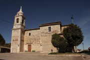 La iglesia de Villafranca Montes de Oca.
