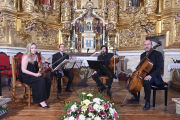 El concierto del El concierto del Ciclo Soledad Sonora contó con la actuación del premiado y reconocido Cuarteto Leonor.