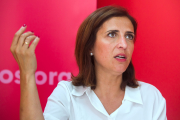 Esther Peña, candidata número 1 al Congreso por el PSOE de Burgos.