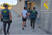 La Guardia Civil detuvo a los dos presuntos agresores en diferentes puntos de la ciudad de Burgos.