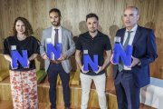 Representantes de los cuatro negocios burgaleses galardonados en los XIII Premios FAE Innovación.