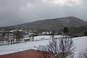 La nieve ha llegado ya al norte de la provincia y a la sierra de la Demanda.