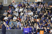 Imagen del público durante el partido entre el Tizona y Estudiantes.