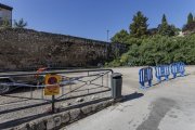 Las catas arqueológicas se están desarrollando junto a la muralla en las cercanías de la calle Corazas.