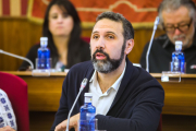 Un momento del Pleno municipal del mes de junio, en el Ayuntamiento de Burgos.