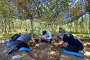 Aymerich  nuevo yacimiento al aire libre en la  sierra de Atapuerca.