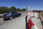 El puente de Capiscol lleva dos años con uno de los carriles cortados ante los problemas de la junta de dilatación. SANTI OTERO