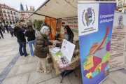 Día de la Solidaridad 2024 en la Plaza Mayor de Burgos.