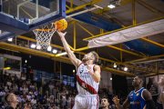 Imagen del partido entre el Fuenlabrada y el Silbö San Pablo Burgos.