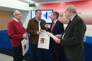 Presentación de la exposición del 125 aniversario del Colegio de Médicos.
