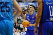 Gonzalo Corbalán, durante el partido contra Palencia.