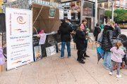 Una concentración en la Plaza Mayor da el pistoletazo de salida a los actos de la Semana de la Lactancia Materna de Madres de la Leche.