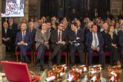 El presidente de la Junta de Castilla y León, Alfonso Fernández Mañueco, y el presidente del Principado de Asturias, Adrián Barbón , participaron en Burgohondo (Ávila). en los actos de conmemoración de los 25 años de vinculación de Castilla y León y Asturias a través de la educación.