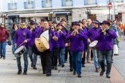 Cerca de 100 músicos participaron en la festividad.
