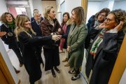 Isabel Blanco inaugura la sede de 'Atiendo'
