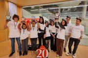 Imagen de la entrega de los premios.