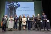 Imagen de la entrega de los premios Ciudad de Burgos.