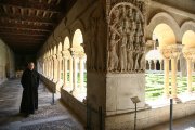 El claustro de Santo Domingo de Silos, unas de las joyas del románico español.
