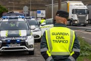Imagen de un control de la Guardia Civil de Tráfico.