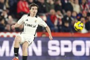 Íñigo Córdoba durante el partido contra el Granada.