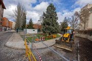 Inicio de las obras del aparcamiento del Silo.
