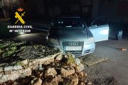 El ladrón sufrió un accidente en su huida.