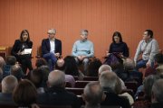 La reunión de cargos públicos y afiliados socialistas tuvo lugar ayer en Medina de Pomar.