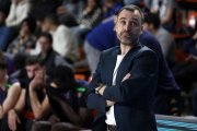 Camps durante el partido contra el Alega Cantabria.