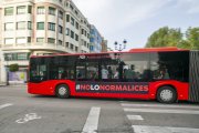 Imagen de un autobús urbano.