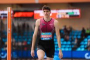 Imagen de David González durante el campeonato de España.